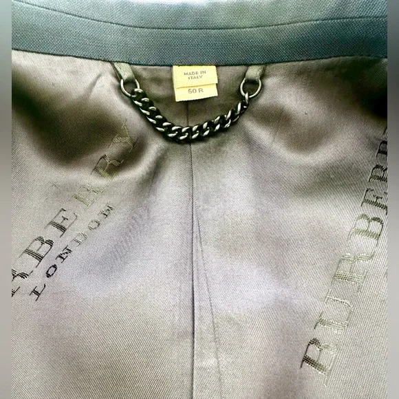 Burberry Milbury Navy Full Suit- 2 Piece. EU: 50R. Good Condition. - Picture 5 of 14